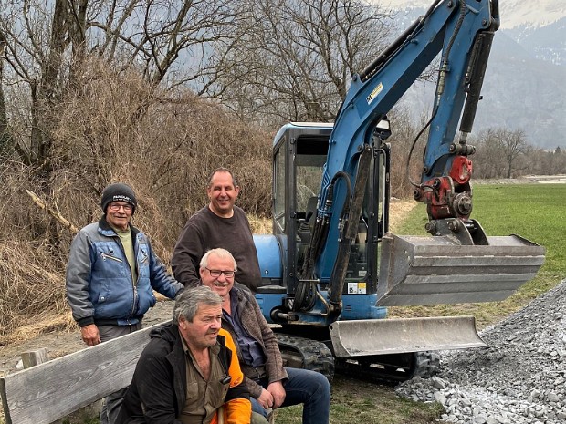 Neubau Fussweg am Fressguet (Schinderhütta)